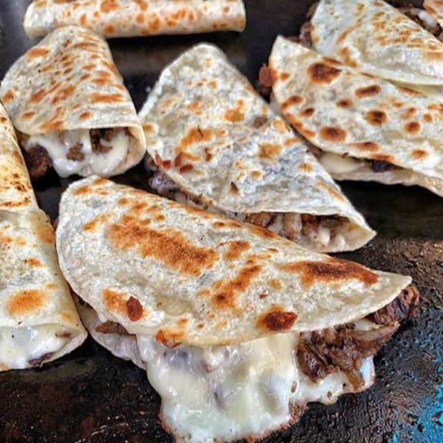 Veggie Quesadilla.